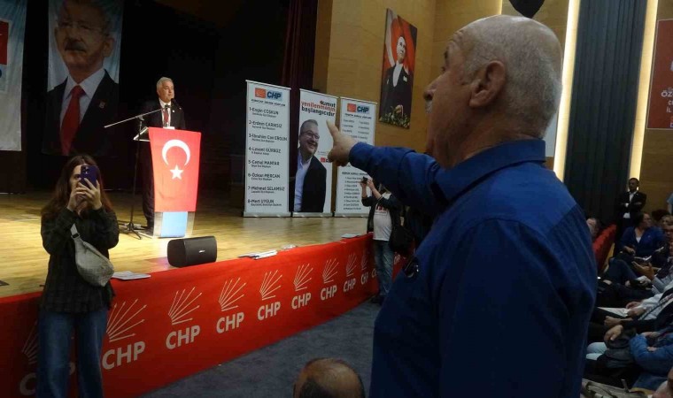 CHPnin Çanakkale İl Kongresinde gergin anlar yaşandı