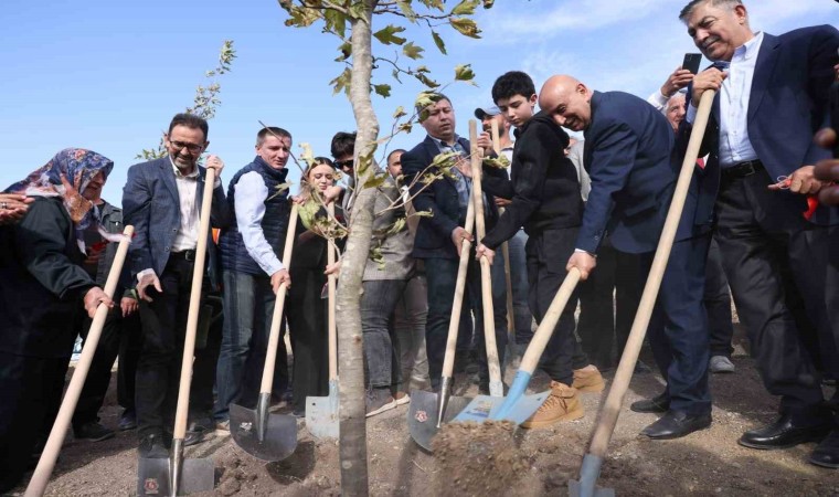 Cumhurbaşkanı Aday Adayı, 100. Yıl anısına ağaç dikti