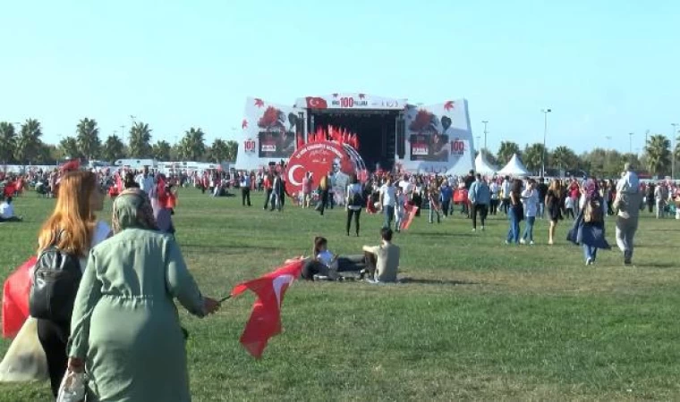 Cumhuriyetin 100. yıl çoşkusu Maltepe Etkinlik Alanı’nda başladı 