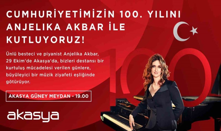 Cumhuriyetin 100. Yılı Akasyada coşkuyla kutlanacak