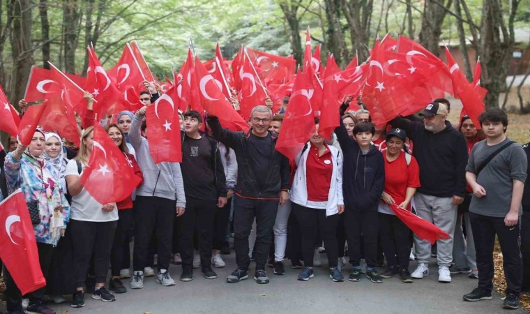 Cumhuriyetin 100üncü yılında gençlik yürüyüşü