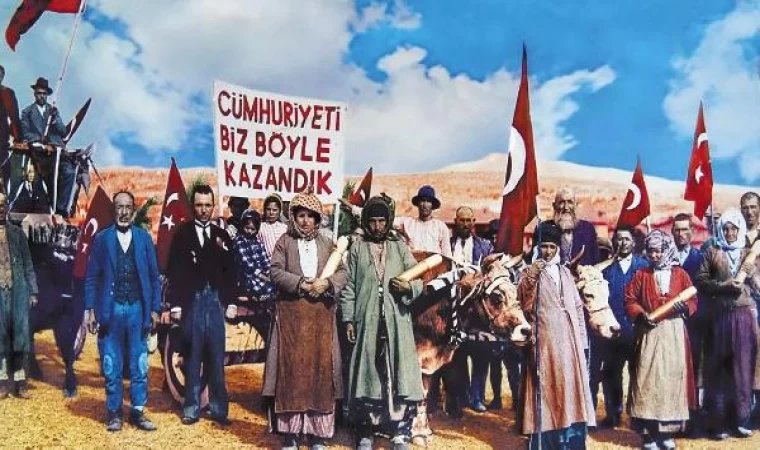 Cumhuriyet’in sembol fotoğrafı, Ordu’da canlandırıldı