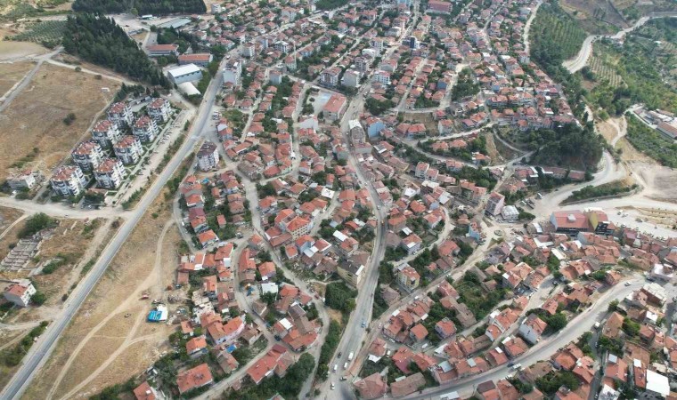 Demircinin tarihi yatırımında yağmur suyu hattı çalışmalarına başlandı