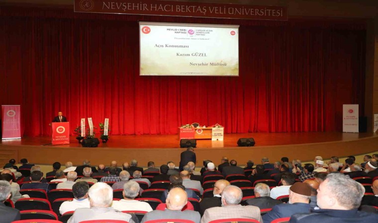 Diyanet İşleri Başkan Yardımcısı İşliyen NEVÜde konferans verdi