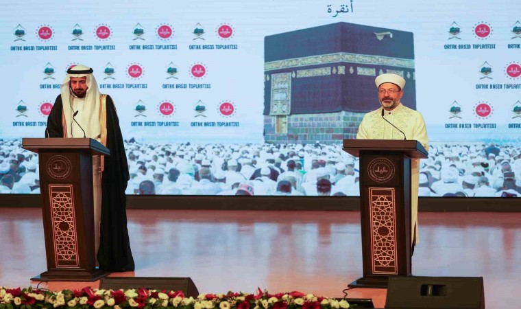 Diyanet İşleri Başkanı Erbaş: Filistinin barış ve huzura kavuşması için İslam dünyasına büyük sorumluluklar düşüyor