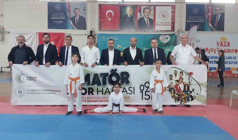 Diyarbakırda Amatör Spor Haftası karate ile devam ediyor