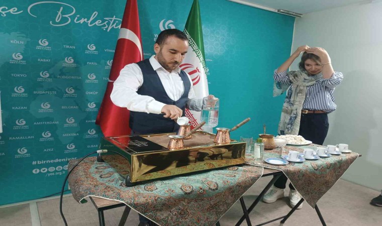 Dünya Kahve Gününde İranlılara Türk kahvesi tanıtıldı