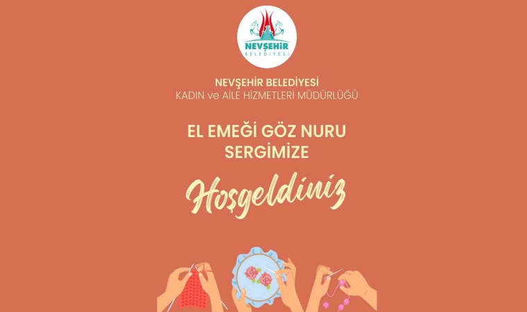 El Emeği Göz Nuru sergisi Nissara Avmde açılacak