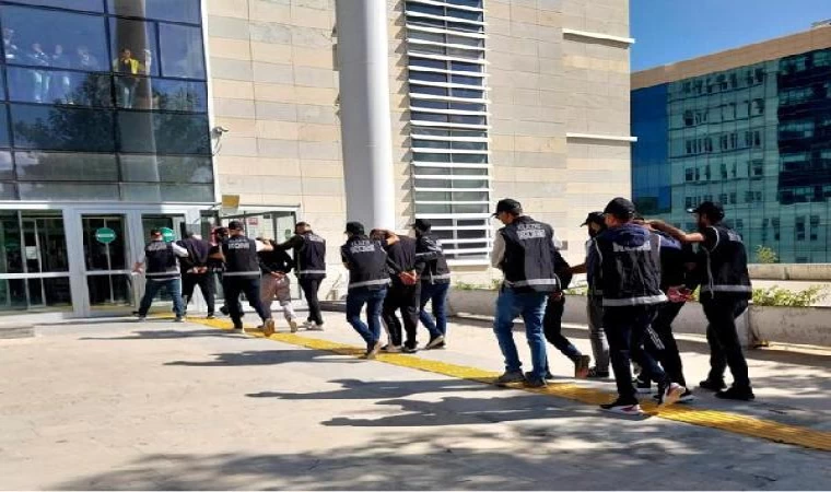 Elazığ’da, organize suç örgütüne operasyonda 3 tutuklama