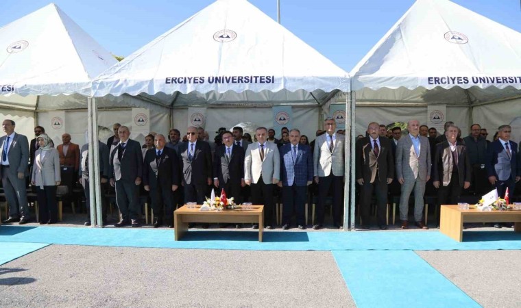 ERÜde Yeni Laboratuvar Binasının Temeli Atıldı