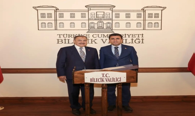 Eski Bakan Eroğludan Bilecik Valiliğine ziyaret