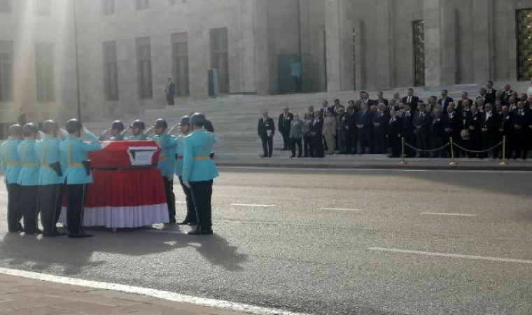 Eski milletvekili Öğüten için TBMM’de cenaze töreni