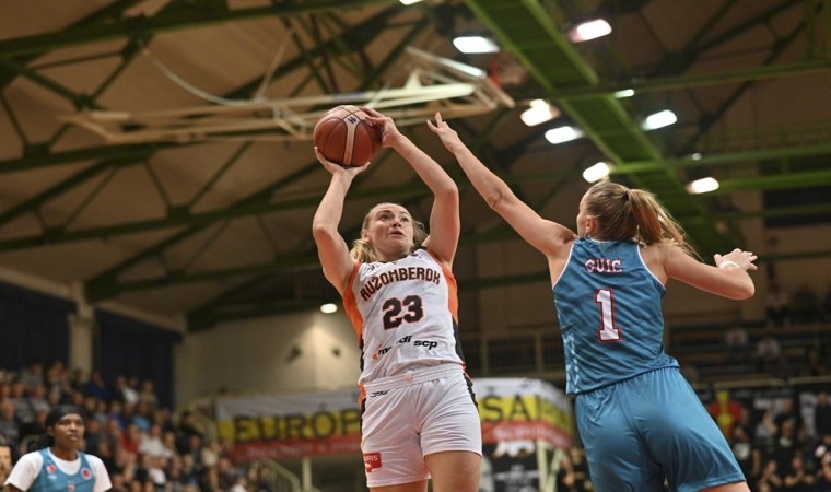 EuroCup Women G Grubu: MBK Ruzomberok: 63 Melikgazi Kayseri Basketbol: 87