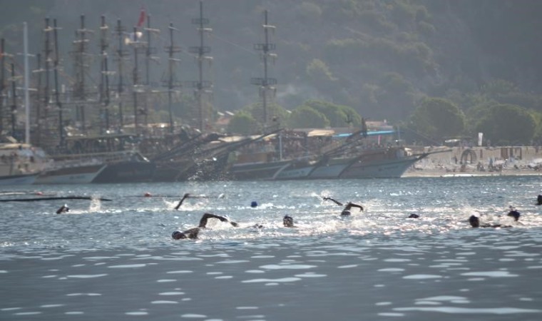 Fethiye Açık Su Yüzme Yarışı Ölüdenizde başladı