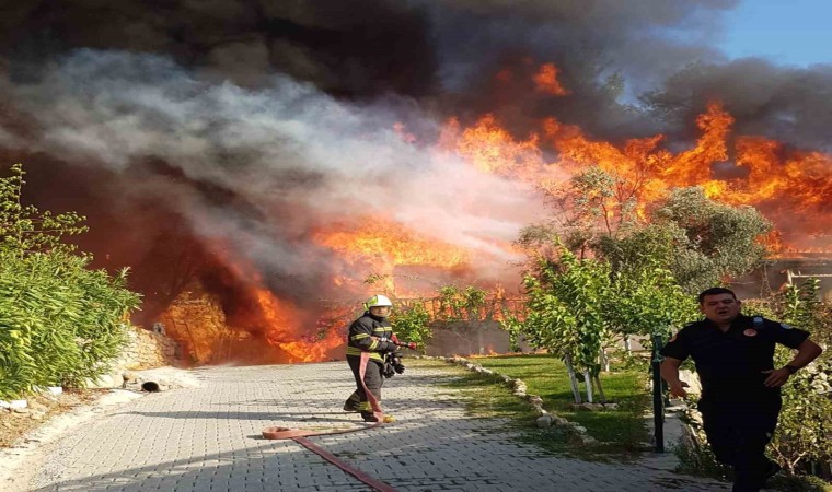 Fethiye Göcekte orman yangını