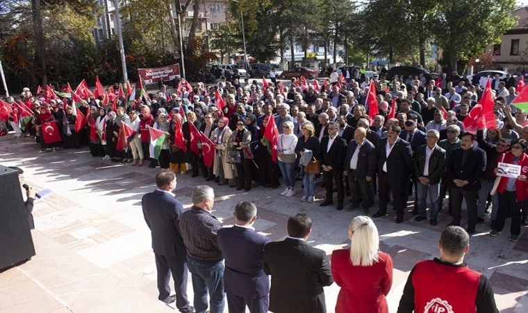 Filistin için tek yürek oldular