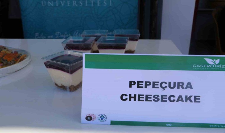 GastroRize Festivalinin gözdesi ‘Pepeçuralı Cheesecake oldu