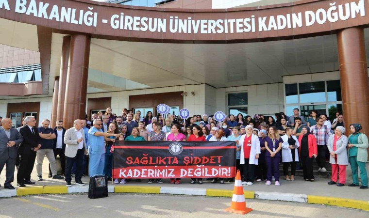 Giresunda kadın hemşireye bir başka kadından şiddet