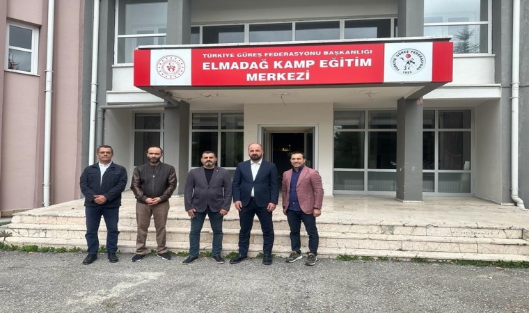 Güreş Federasyonu Başkanı Eroğlu Elmadağ Kamp ve Eğitim Merkezini ziyaret etti