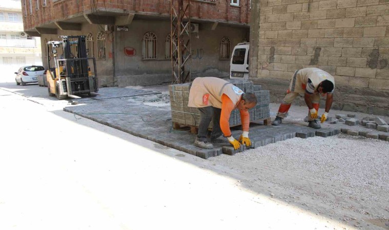 Haliliyede deforme olan yollar yeniden onarılıyor