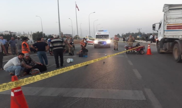 Hatayda trafik kazası: 1 ölü, 1 yaralı