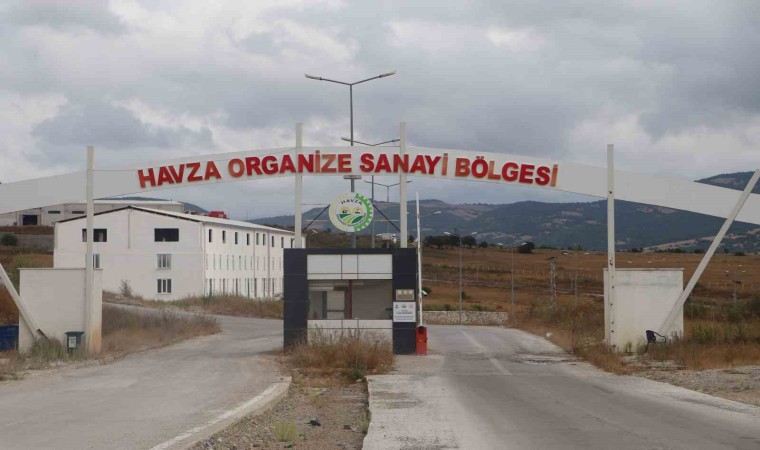 Havza OSBye demiryolu yükleme rampası