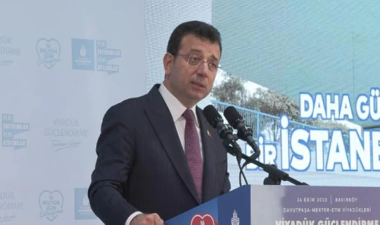 İBB Başkanı İmamoğlu: Deprem konusunda İstanbul’un kanuna bile ihtiyacı var