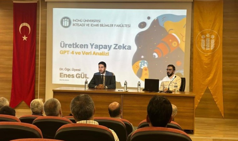 İnönü Üniversitesinde Üretken Yapay Zeka Uygulamaları söyleşisi