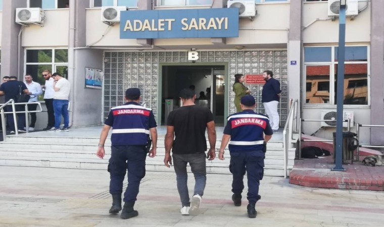 İş makinesinden akaryakıt çaldı, yakalandı