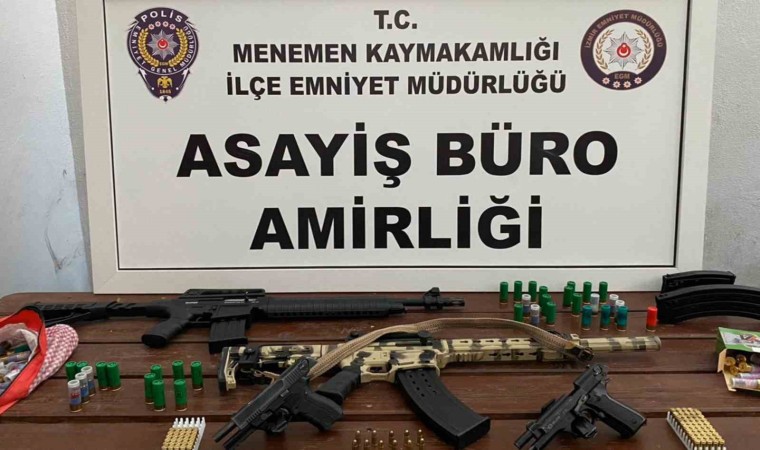 İzmirde suç evine polis operasyonu