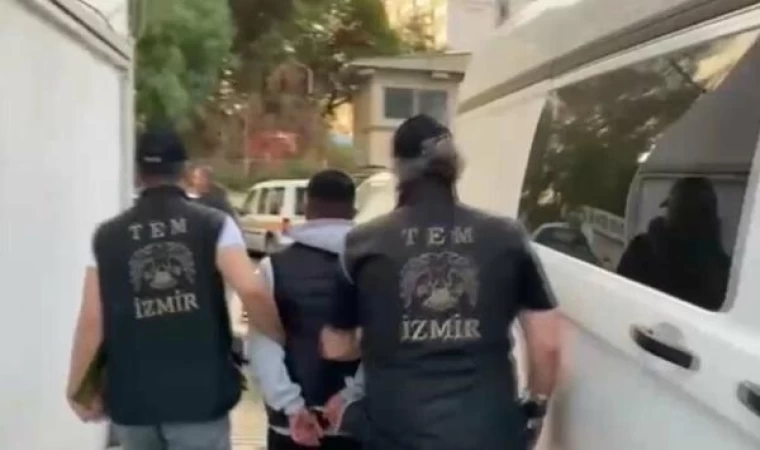 İzmir’de terör operasyonu 5 gözaltı