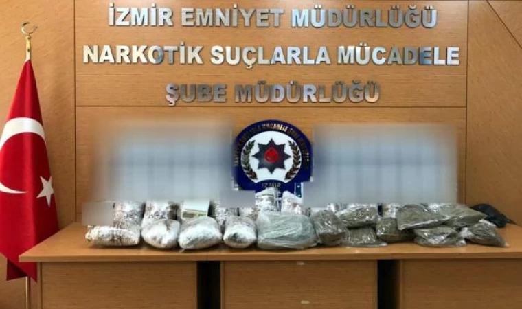 İzmir’in 2 ilçesinde uyuşturucu operasyonu; 3 gözaltı