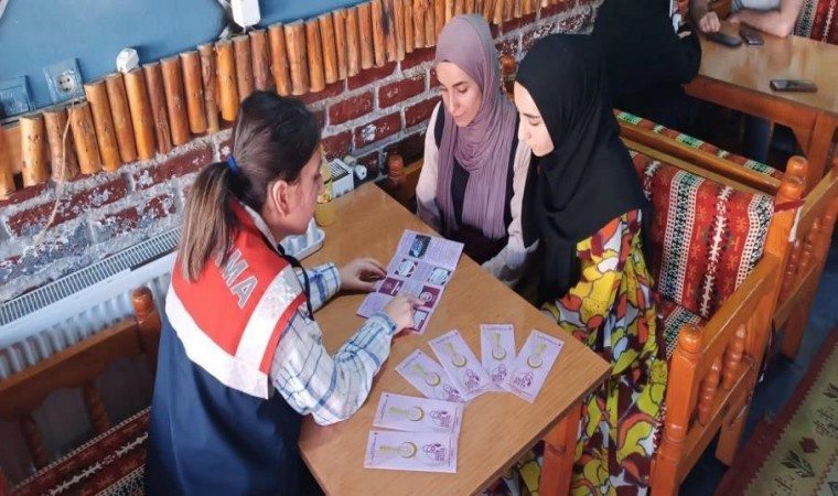 Jandarma, Kadın destek uygulaması hakkında bilgilendirme yaptı