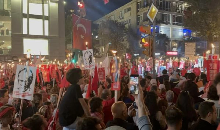 Kadıköy’de Cumhuriyet Bayramı coşkusu