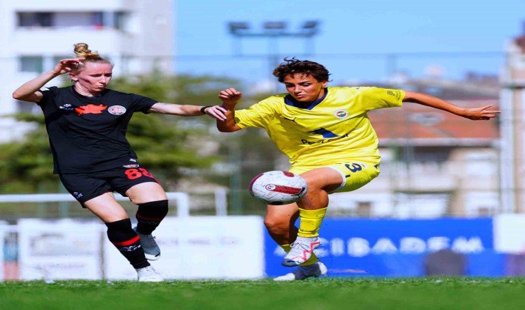 Kadın Futbol Süper Ligi: Fenerbahçe: 1 - Fatih Karagümrük: 0