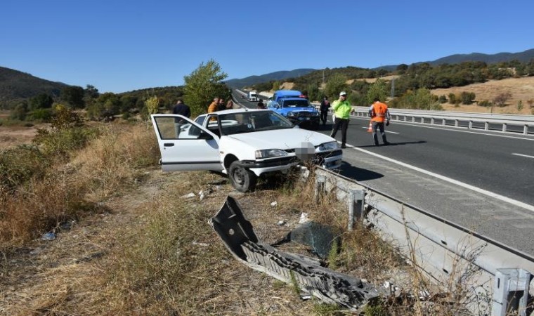 Kastamonuda trafik kazası: 2 yaralı