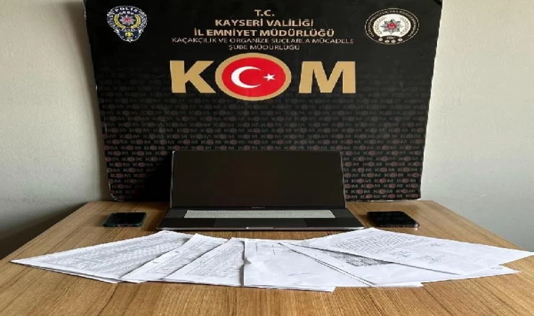 Kayseri’de tefecilere operasyon: 7 gözaltı