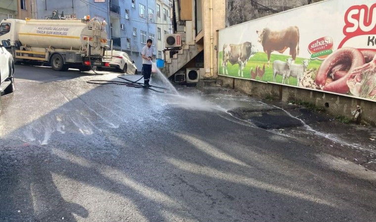 Kdz. Ereğlide temizlik çalışmaları hız kesmeden sürüyor