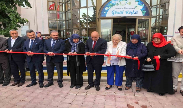 Keçiörende Gönül Köşkü Huzurevi açıldı