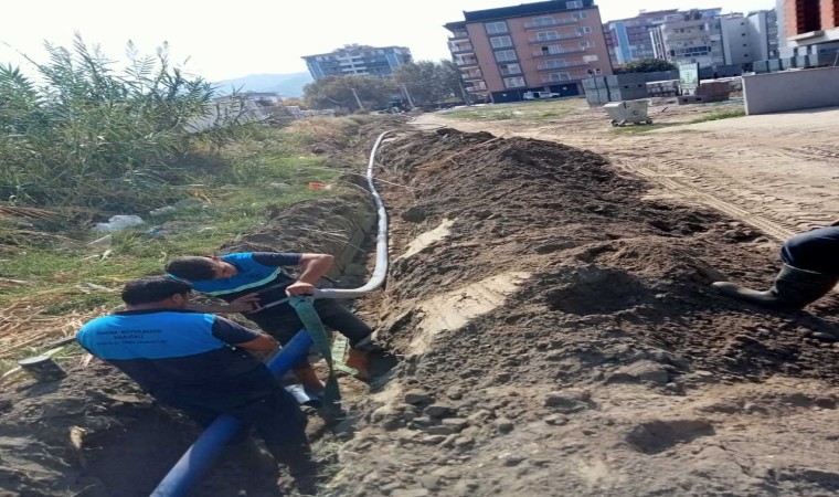 Keli Mahallesindeki yeni yerleşim alanlarına içme suyu hattı