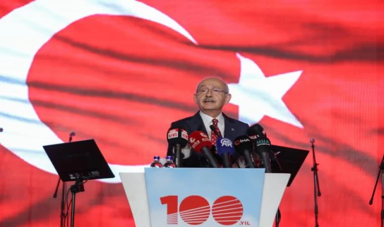 Kılıçdaroğlu: Bizler Atatürk’ün çizdiği istikamette 100 yıl sonra yeni bir hedefle bir aradayız