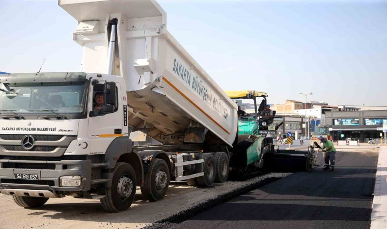 Kirişhane Caddesinde üstyapı çalışmaları başladı