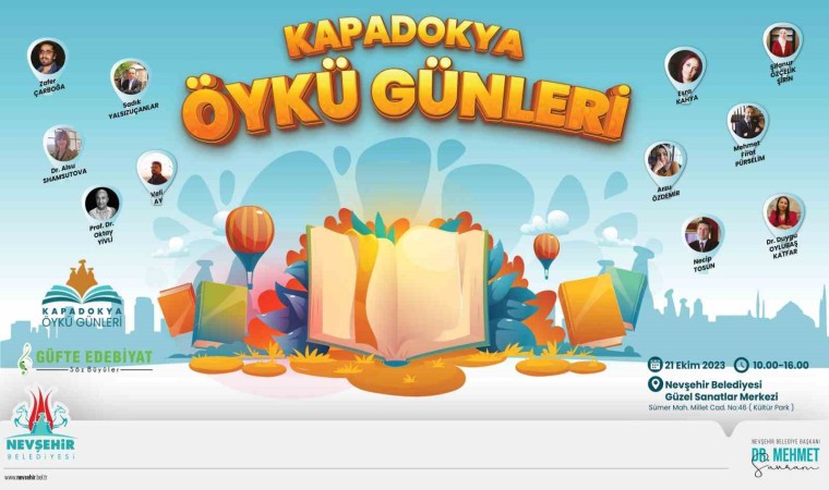 Kitapseverler ‘Kapadokya Öykü Günlerinde buluşacak