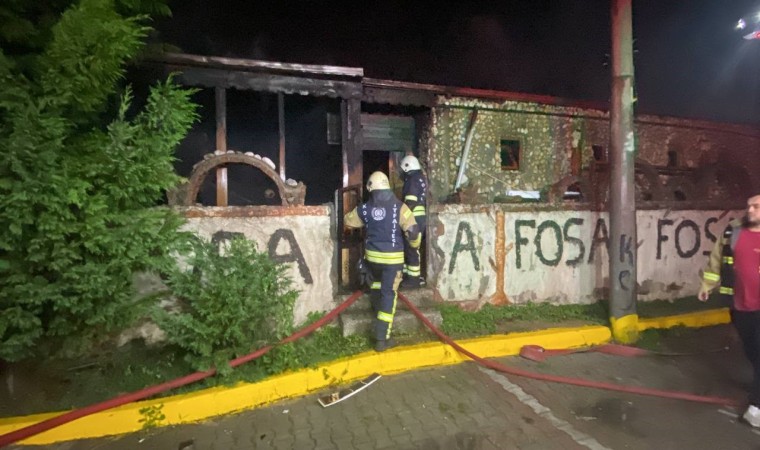 Kocaelide restoranda çıkan yangın söndürüldü