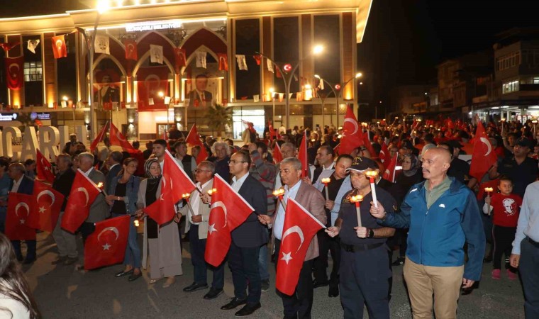 Koçarlıda Fener Alayı çoşkusu yaşandı