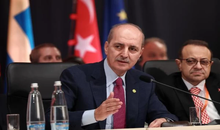 Kurtulmuş, Kırım Platformu Parlamenter Zirvesi’nde konuştu