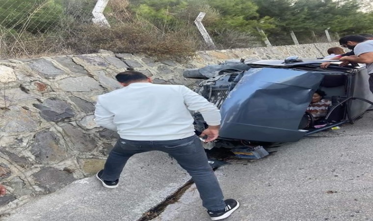 Kuşadasında trafik kazası: 1 yaralı