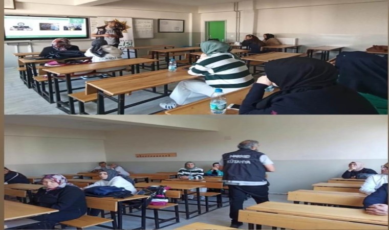 Kütahyada En İyi Narkotik Polisi Anne projesi etkinlikleri