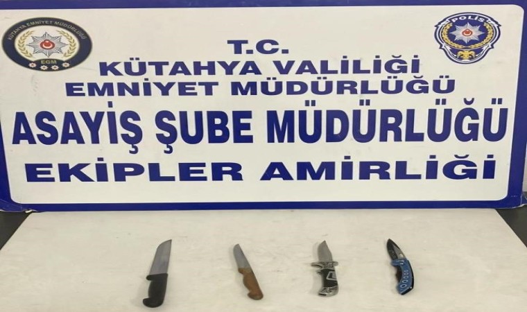 Kütahyada yaya devriye ekiplerinin faaliyetleri