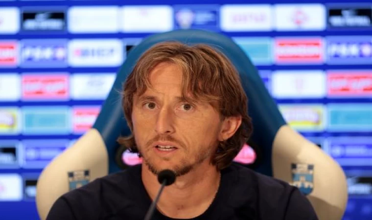 Luka Modric: Yarın bizi çok iyi bir takıma karşı çok zor bir maç bekliyor